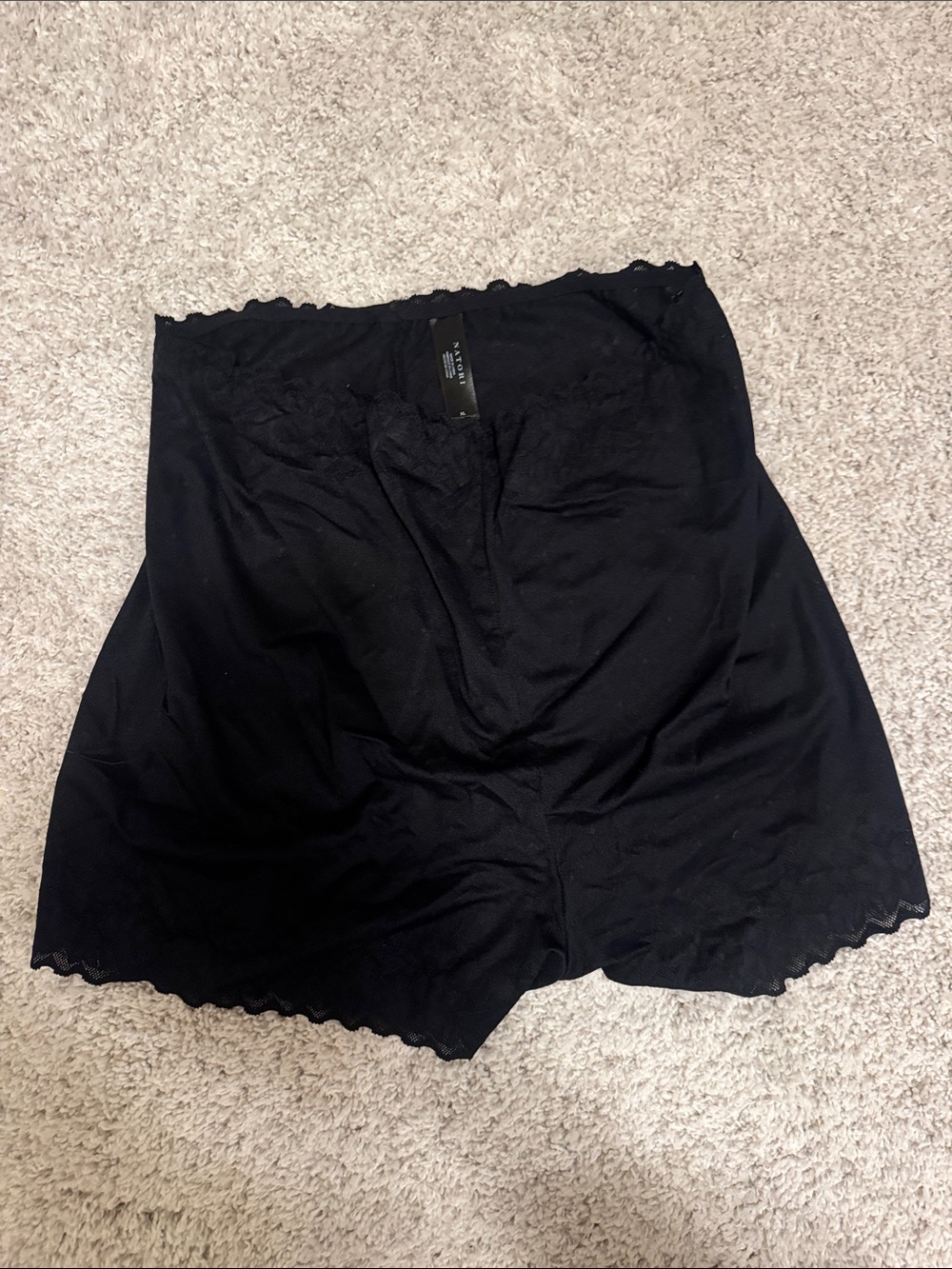 Natori Black High-Waist Shapewear Shorts